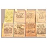 8 Almanacs Incl General Taylor
