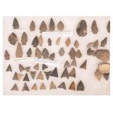 57 Ancient Stone Points