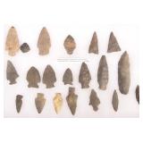 20 Ancient Flint Points