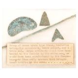 4 Brass "Trade" Items