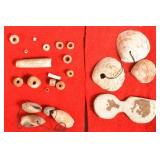 Collection of Ancient Shell Beads & Ornaments