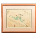 Woody Crumbo Silk Screen Print