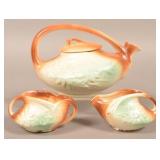 3 piece McCoy Pottery Tea Set.