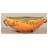Roseville Art Pottery Pine Cone Pattern Bowl.