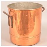 Vintage Copper Candy Kettle.