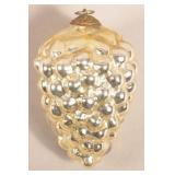 Antique German Silver Glass Cluster of Grapes Kuge