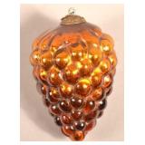 Antique German Copper Glass Cluster of Grapes Kuge