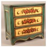 Signed Peter Ompir Folk Art Painted Child