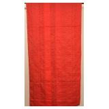 Antique Patchwork Printed Cotton Table Scarf.