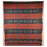 PA 1846 Three Color Two-Part Woven Jacquard Coverl