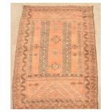 Antique/Vintage Geometric Pattern Oriental Area Ru