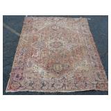 Antique Center Medallion Oriental Room Size Rug.