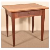 PA Hepplewhite Walnut One Drawer Stand.