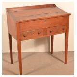 PA Hepplewhite Walnut Schoolmaster