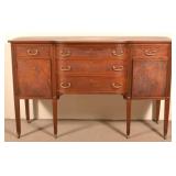 Hepplewhite Style Nine Piece Dining Room Suite.