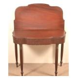 Pennsylvania Sheraton Mahogany Gate-Leg Game Table