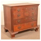 Southeastern PA Chippendale Walnut Chest of Drawer
