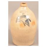 Cowden & Wilcox Three Gallon Stoneware Jug.