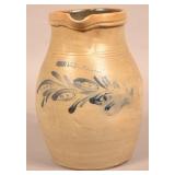 Cowden & Wilcox 1-1/2 Gallon Stoneware Pitcher.