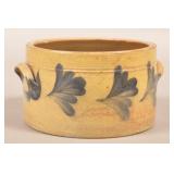 Remmey One Gallon Stoneware Cake Crock.