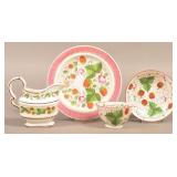 Leeds Strawberry Pattern China.