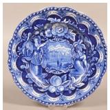 Historical Staffordshire Blue Trans. China States