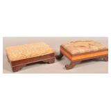 Two Federal Period Footstools.