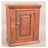 PA Early 19th Century Softwood Hanging Cupboard.