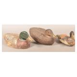 Three Vintage Working Decoys.