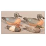 Four Victor Factory Decoys.