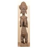 Antique/Vintage African Wood Tribal Fertility Figu