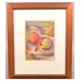 Luigi Rist "Still Life" Color Woodcut on Wove Pape