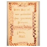 Amish Fraktur Bookplate "Levina Stoltzfus, Leola 1