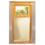 Federal Mirror with Reverse Painted Tablet.