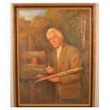 Hermansader Portrait painting of Peter Heiden (Ban