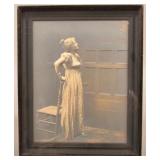Alfred Campbell Art Co. Platinum Photograph Print.