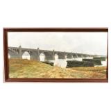 Acrylic on Board of the Columbia/Wrightsville Brid