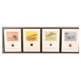 4 National Air & Space Museum Issued Prints.
