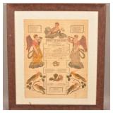 Johann Ritter Birth and Baptismal Certificate.