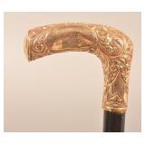 Antique Odd Fellows Presentation Cane.