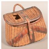 Antique/Vintage Fishing Creel.