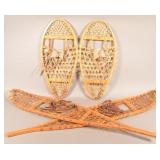 Two Pair of Canadian-Made Snowshoes.