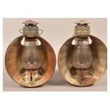 Two Dietz No. 30 Beacon Lights.