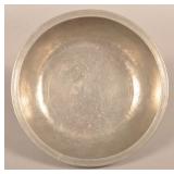 Philadelphia Love Pewter Basin.