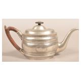 American Pewter Teapot Hallmarked "B.G.S. & Co.".