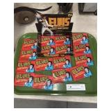 Box of Unopened Elvis Bubble Gum Collector