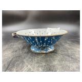 Blue Swirl Agate Strainer