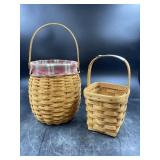 2 Longaberger Baskets