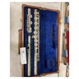 Vintage Nickel-finished Flute