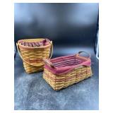 2 Longaberger Baskets